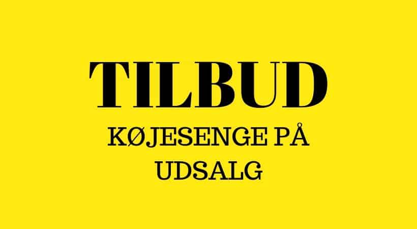 Køjesenge på tilbud