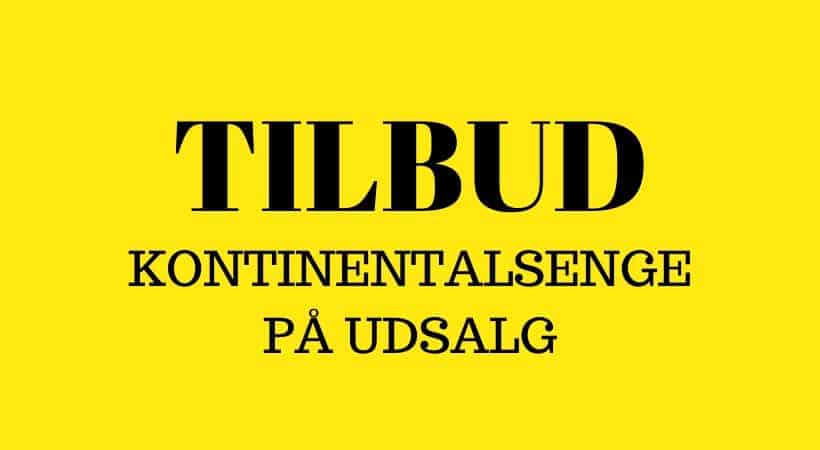 Tilbud på kontinentalsenge