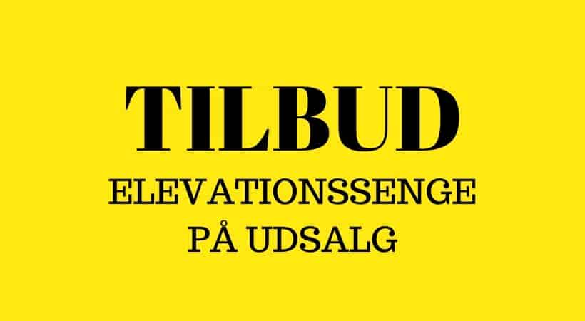 Elevationssenge på tilbud