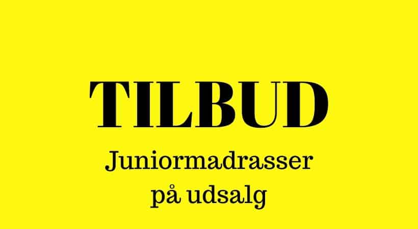 Tilbud på juniormadrasser